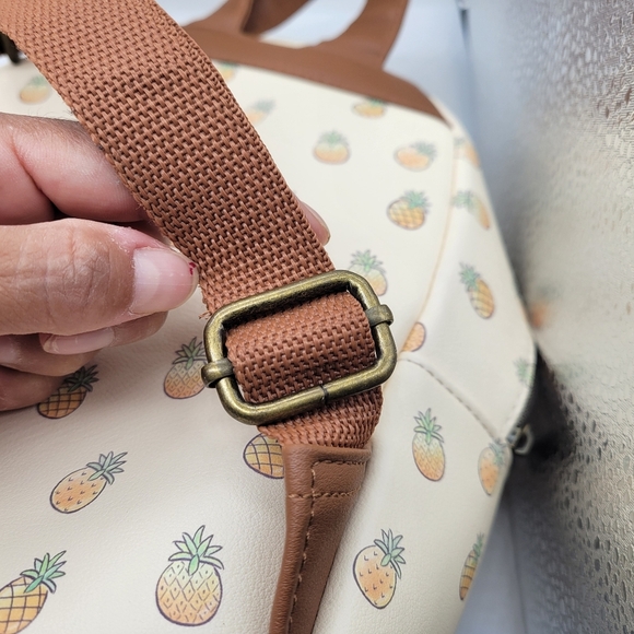 Stitch Pineapple MiniLoungefly Disney Lilo & Stitch Pineapple Mini Backpack Bag - Picture 8 of 13